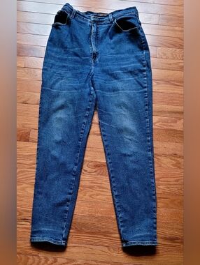 Classic Women's Blue Denim Jeans. Size 15/16. Route 66.